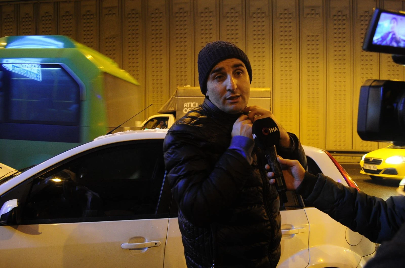 Çağlayan Tünelinde meydana gelen kazada bir sürücü yaralandı