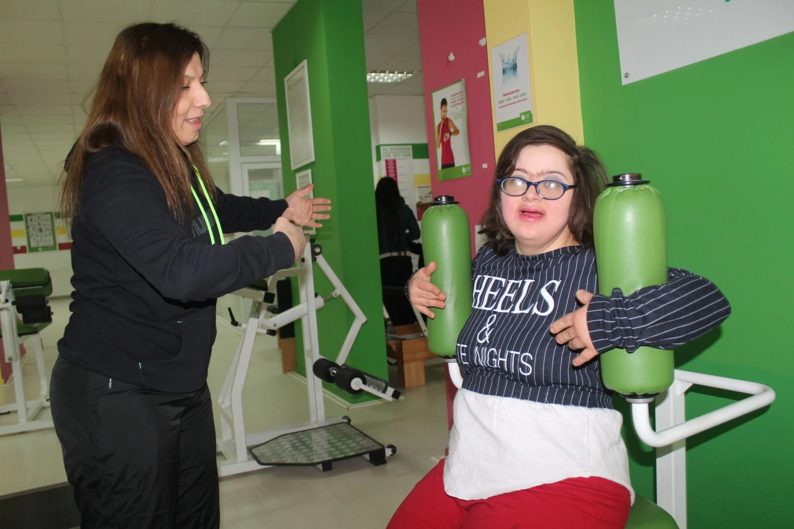 Down sendromlu Aslı'nın sporla hayatı değişti