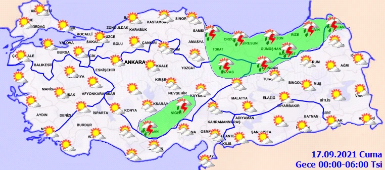 Meteoroloji'den 25 ilde sağanak uyarısı: Öğle saatlerinde etkisini artıracak