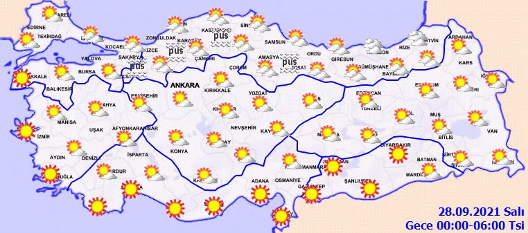 Meteoroloji uyardı: Yağmurdan önce son sıcaklar (27 Eylül hava durumu)