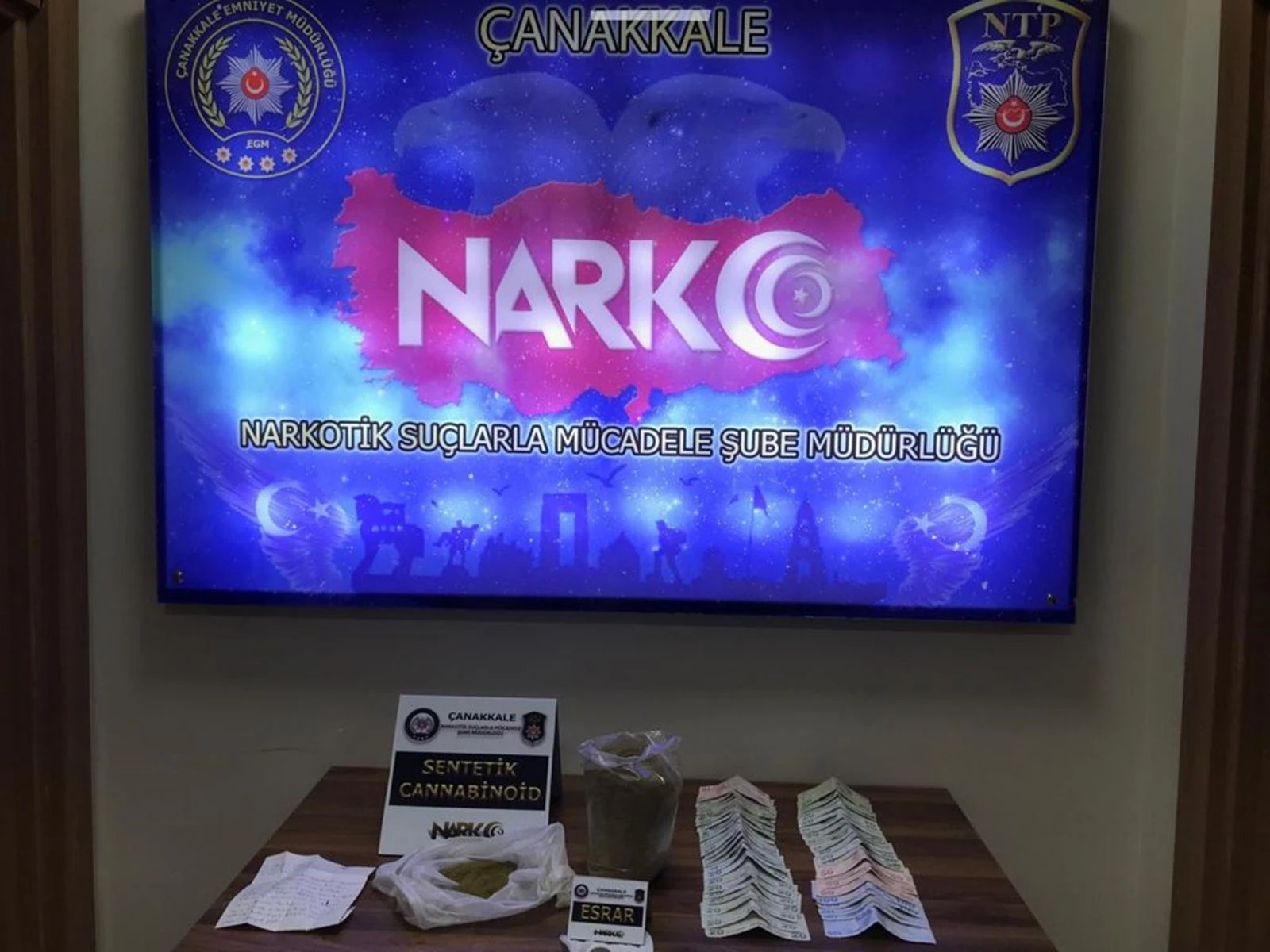 Çanakkale’de uyuşturucu operasyonu