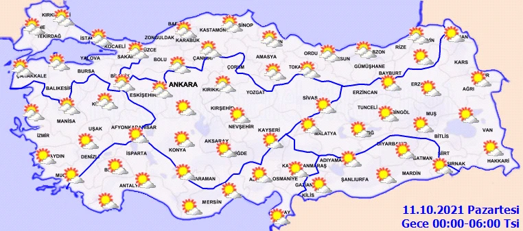 Meteoroloji'den 10 ile uyarı! Günlerce sürecek yağışlar başladı (10 Ekim hava durumu)