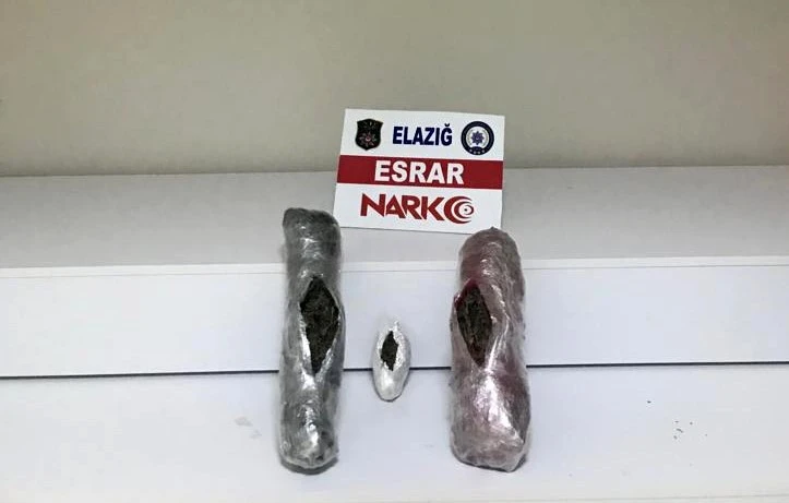 Elazığ’da uyuşturucu operasyonu: 3 gözaltı