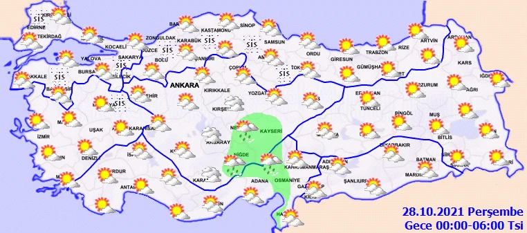 Pastırma yazı geliyor, sıcaklık artacak (27 Ekim hava durumu)