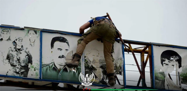 Afrin ilçe merkezine girildi! Afrin’den son dakika haberleri gelmeye başladı