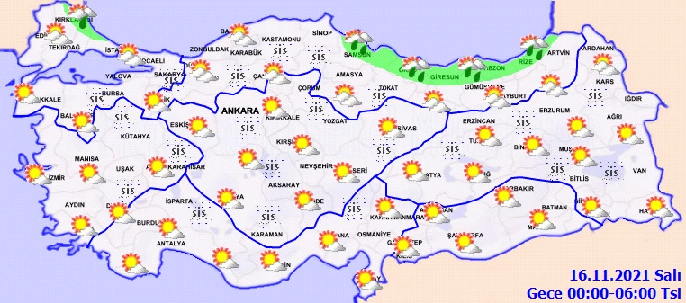 Meteoroloji İstanbul için saat verdi! 8 ilde sağanak uyarısı (15 Kasım hava durumu)
