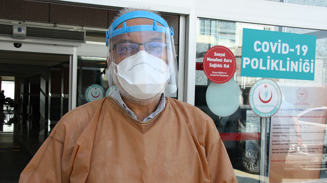 Kovid-19'la mücadelede eşi ve çocuklarından ayrı 5 ay geçirdi