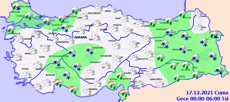 Meteoroloji'den tüm Türkiye'de kar alarmı! Hazırlıklarınızı tamamlayın (16 Aralık hava durumu)
