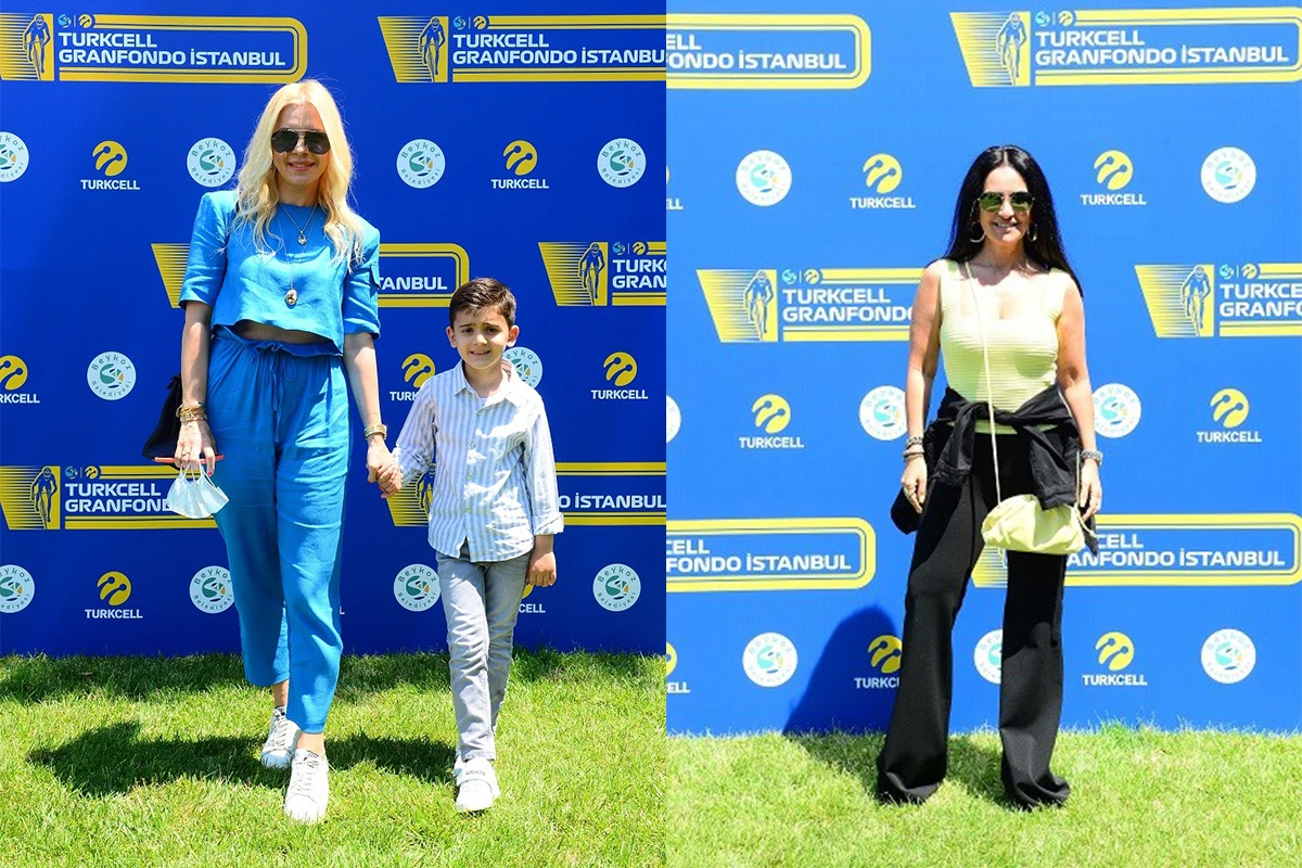 Bisikletsever ünlü isimler Turkcell GranFondo İstanbul'da buluştu