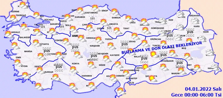 Meteoroloji'den kuvvetli yağış ve fırtına uyarısı! Doğuya kar batıya bahar geliyor