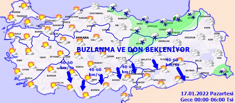Kar ve fırtına fena bastıracak! Meteoroloji'den 19 ile sarı ve turuncu uyarı (16 Ocak hava durumu)