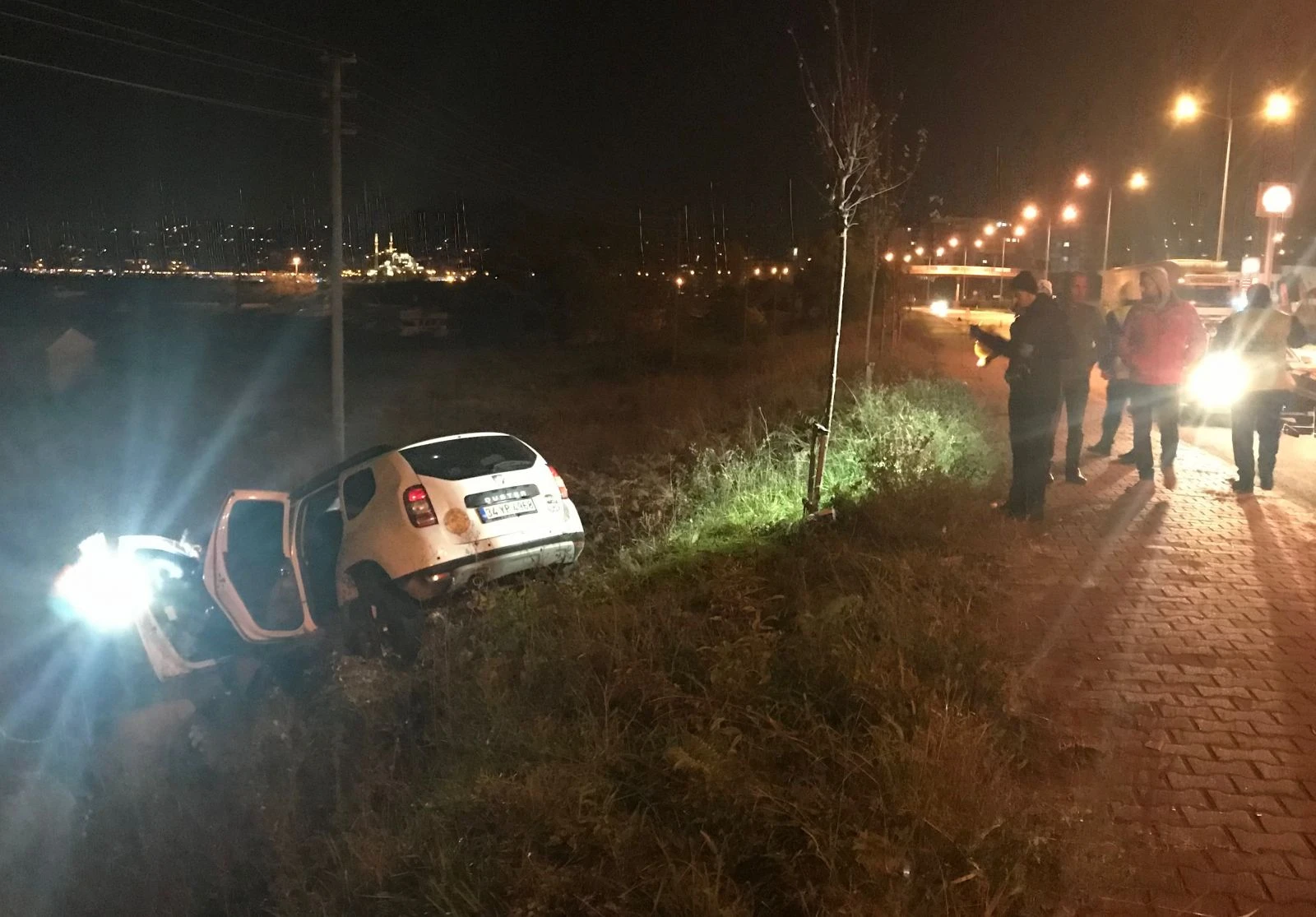 Giresun'da otomobil polislere çarptı: 1 ölü, 1 yaralı