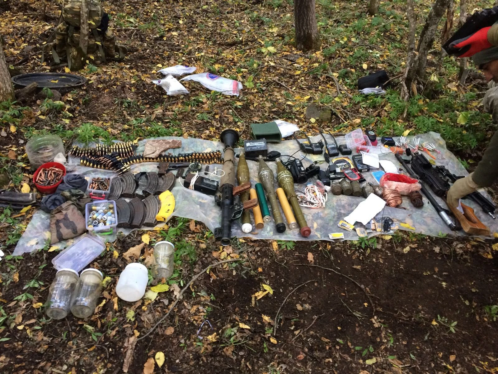 Erzincan'da çok sayıda mühimmat ele geçirildi