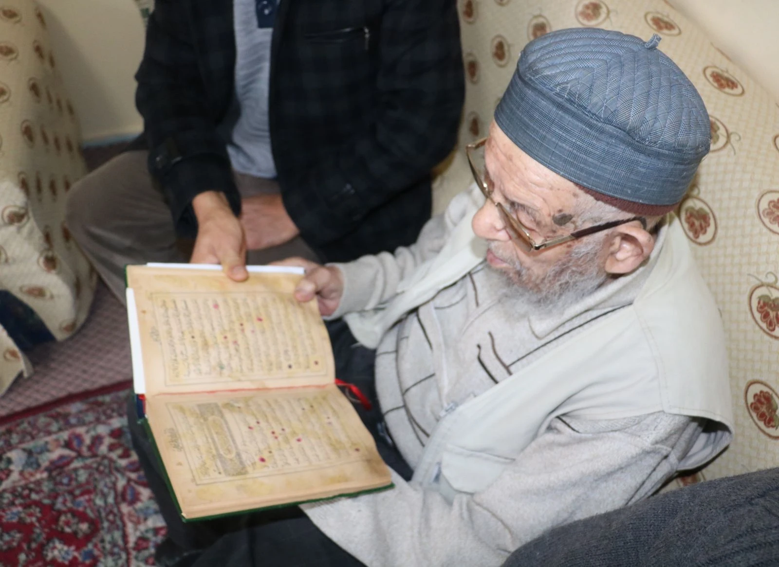 105 yaşındaki Seyit dede uzun yaşamın sırrını anlattı