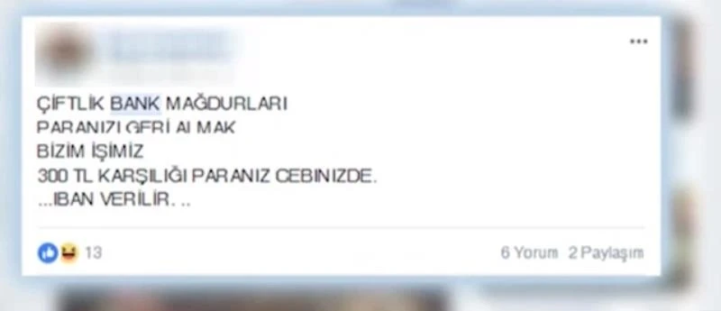 Çiftlik Bank mağdurları ikinci kez dolandırıldı