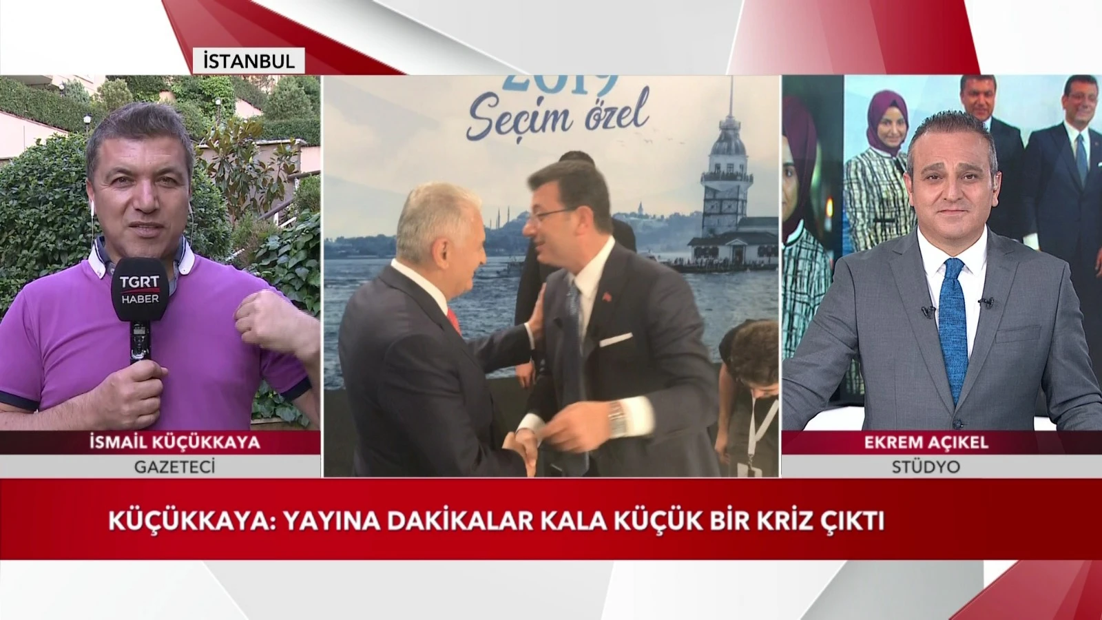 İsmail Küçükkaya tarihi yayını Ekrem Açıkel ile TGRT Ana Haber canlı yayınında değerlendirdi