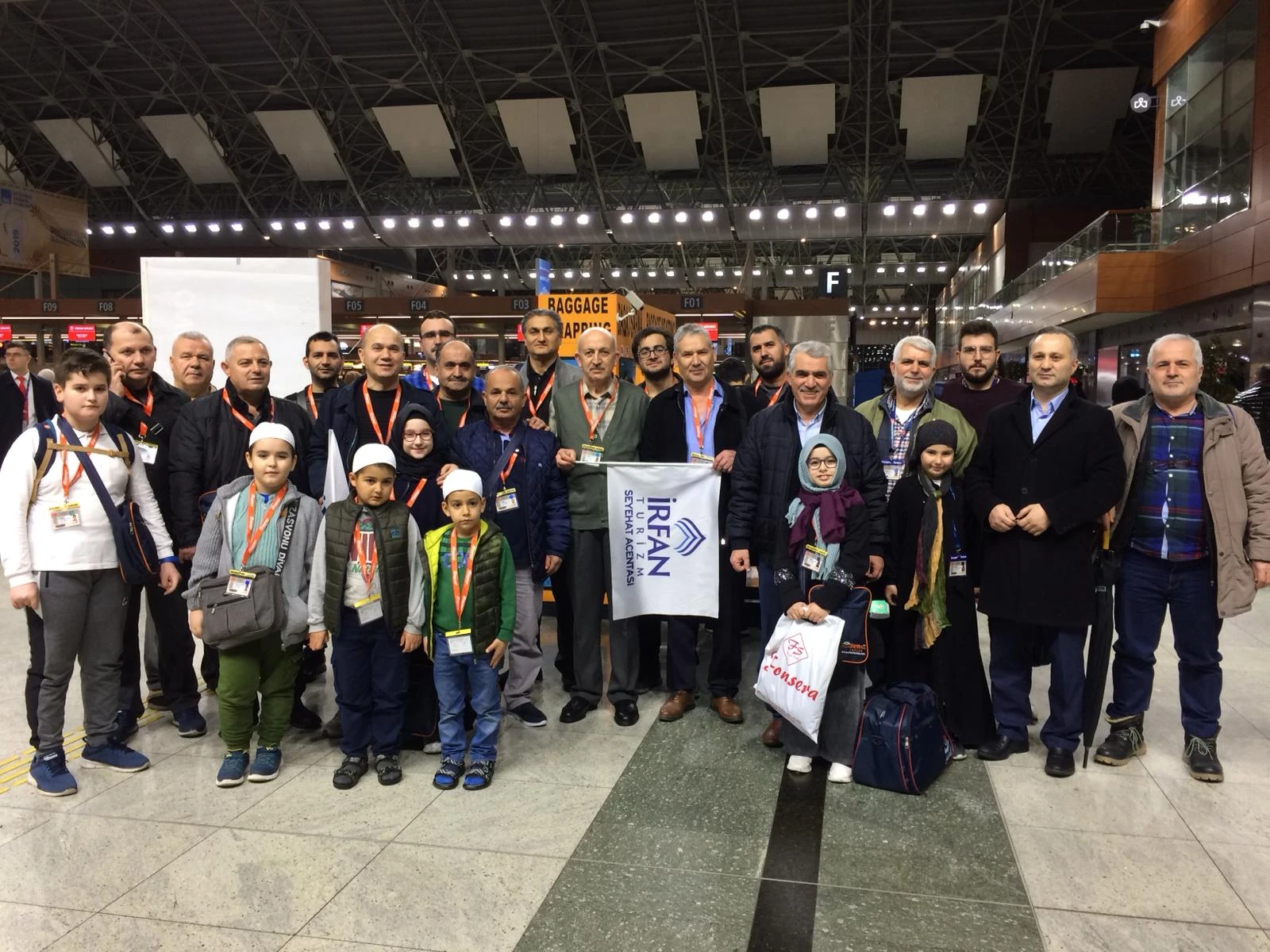 Irfan Turizm'in sömestri dönemi umre seferi başladı