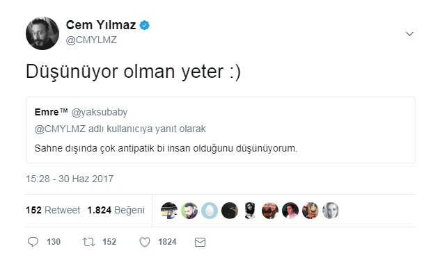 Cem Yılmaz'dan hayranına olay yaratan sosyal medya yanıtı