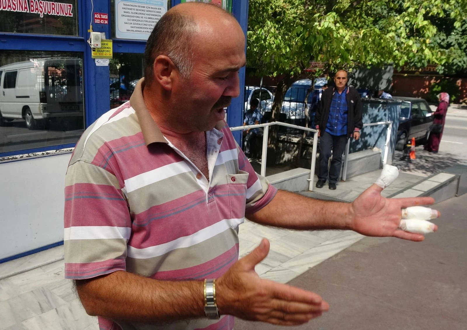 'Acemi kasaplar' hastaneye akın etti