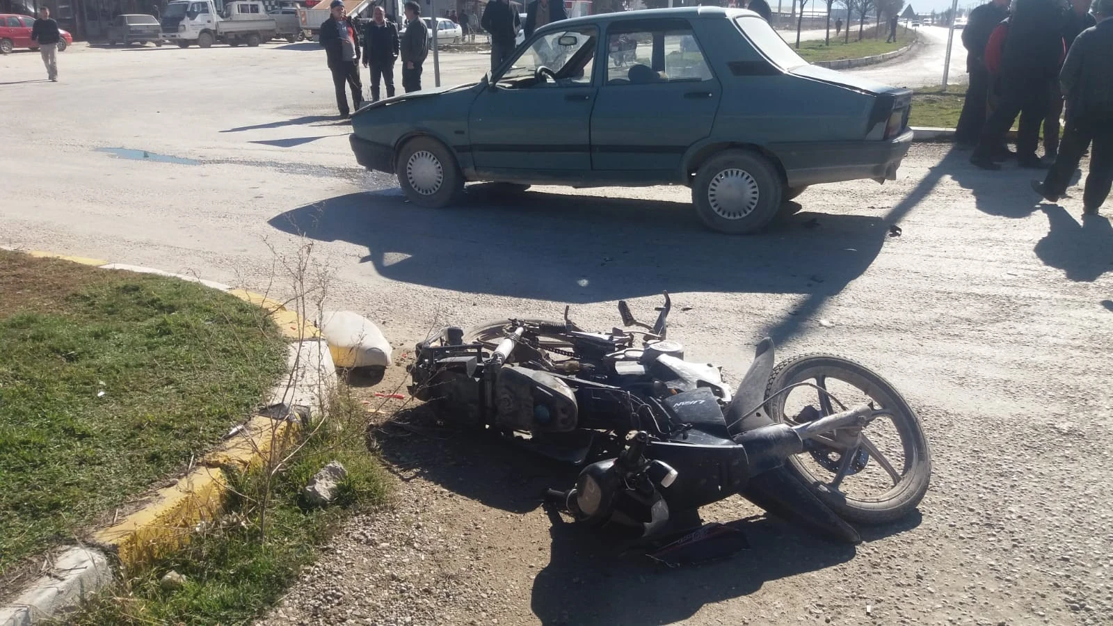 Oğlunun kaza geçirdiğini duyan baba kalp krizi geçirdi