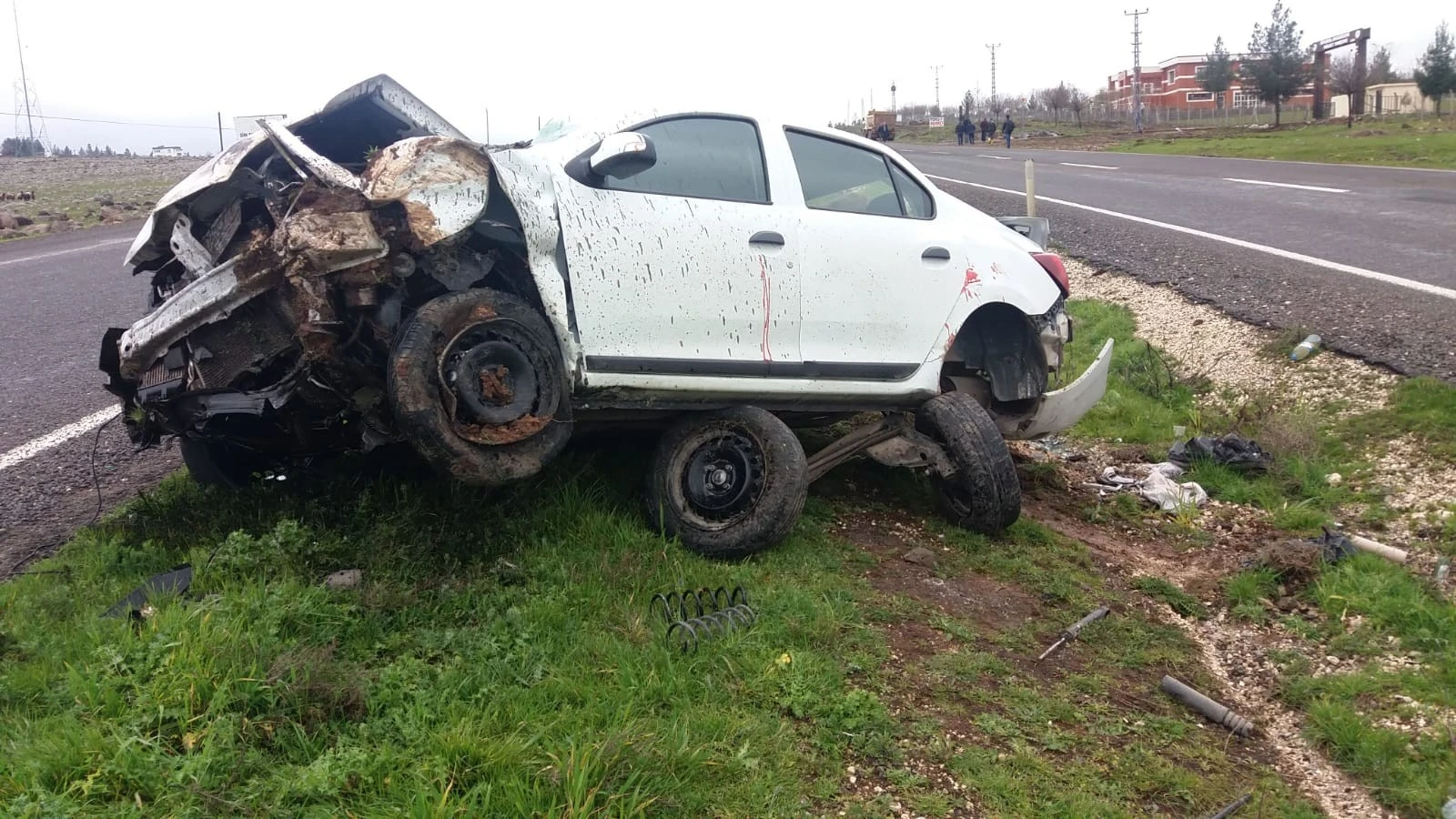 Siverek’te trafik kazasında bir kişi yaralandı