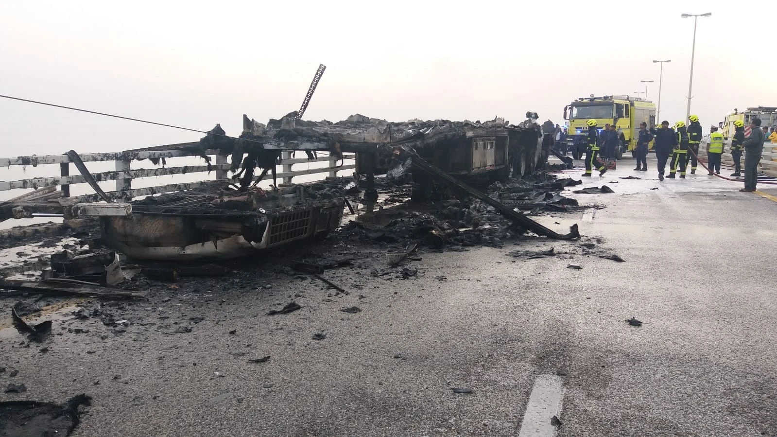 Suudi Arabistan’da feci kaza: 2 hayatını kaybetti