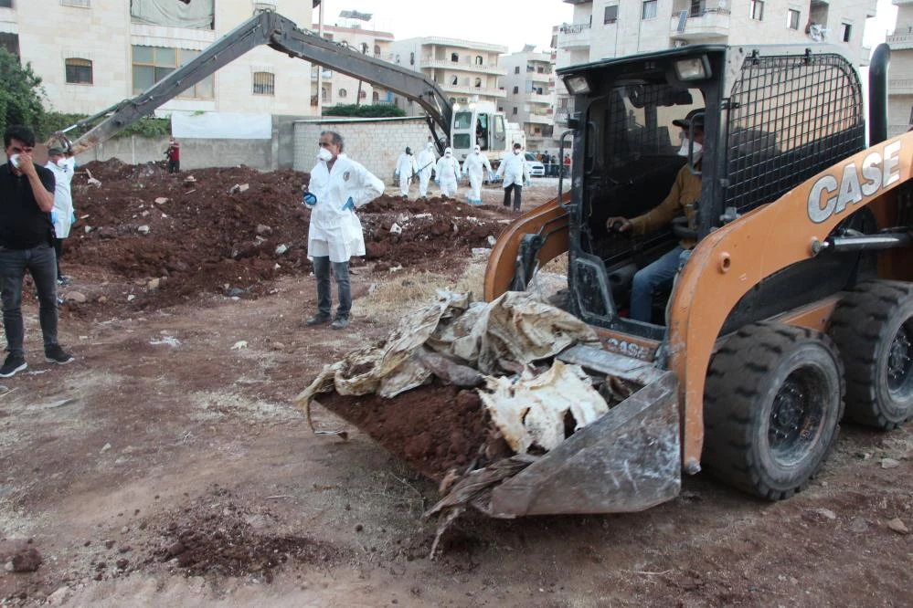Son dakika: Afrin'de PKK/YPG'den sivil katliam: Toplu mezar bulundu