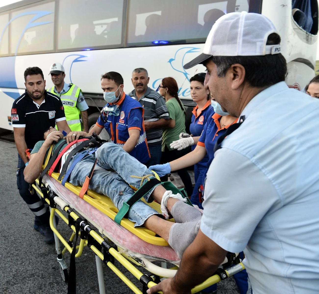 Eskişehir'de zincirleme trafik kazası: Çok sayıda yaralı var