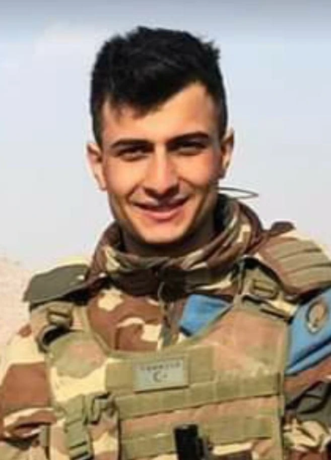 Kahramanmaraşlı şehidi aynı bölgede görev yaptığı kardeşi getirdi