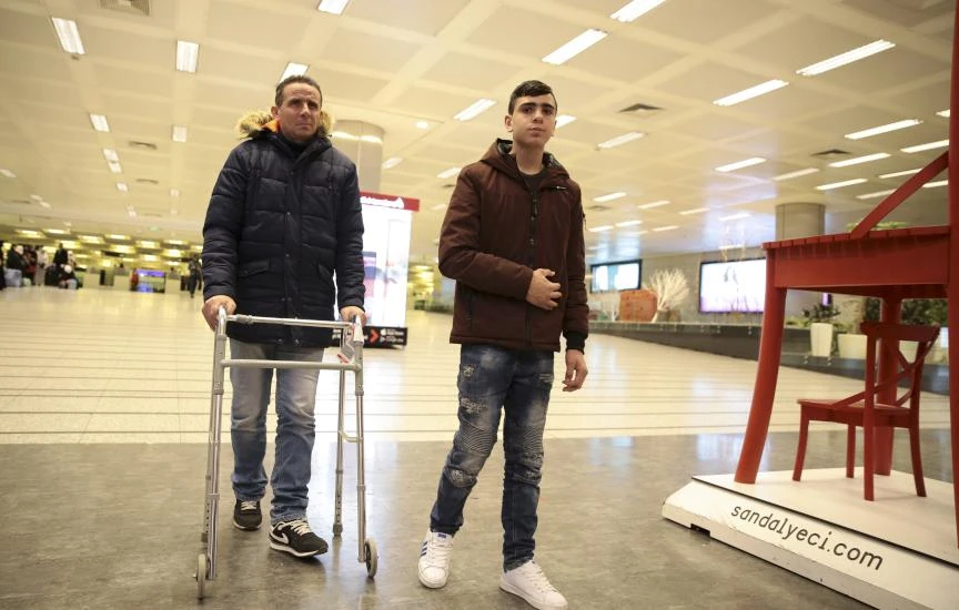 Kudüs direnişinin sembolü Filistinli Cuneydi Türkiye'ye geldi