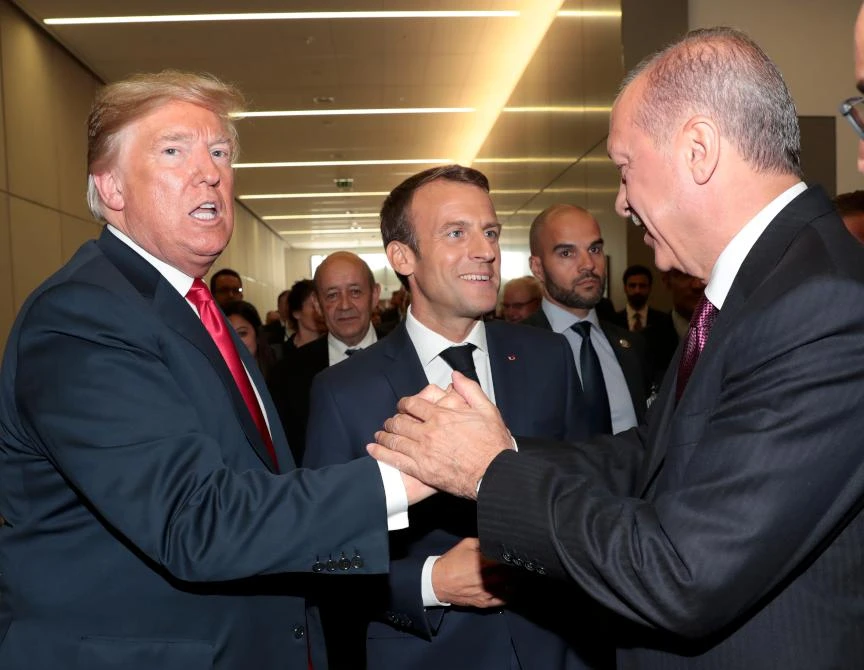 Erdoğan ve Trump'tan samimi poz