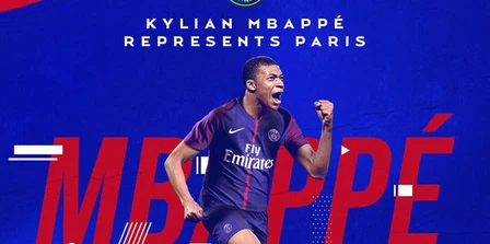 Paris Saint-Germain, genç yıldız Kylian Mbappé'yi resmen kadrosuna kattı