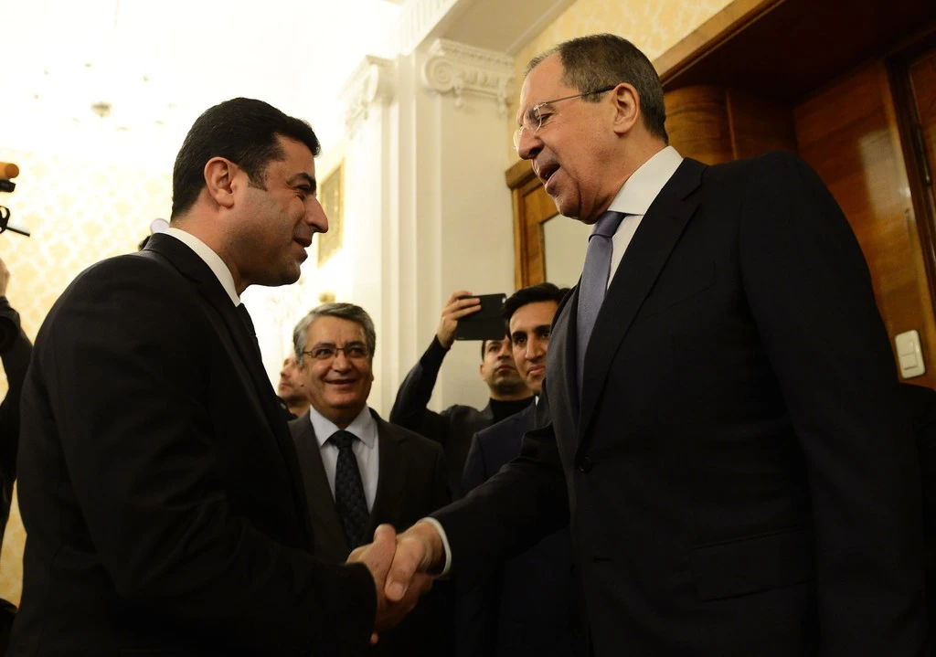 Demirtaş, Lavrov ile görüştü