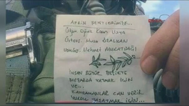 Türk F-16 pilotundan Afrin şehitleri anısına duygusal mesaj