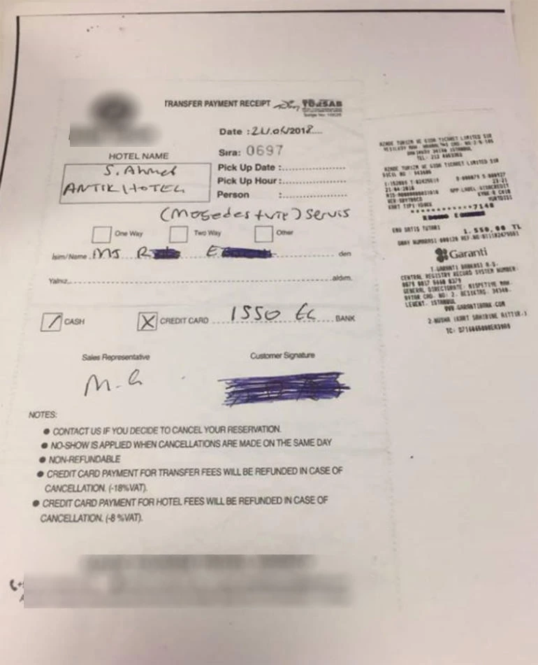 İki Japon turiste transfer faturası: Yeşilköy’den Sultanhamet’e 1550 TL