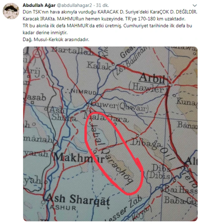 Abdullah Ağar Karacak Dağı operasyonunun şifrelerini yazdı