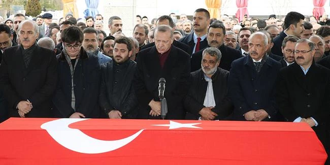 Muhyettin Aksak cenaze töreni