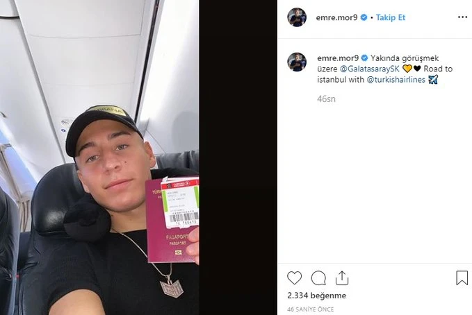 Galatasaray Emre Mor'u açıkladı