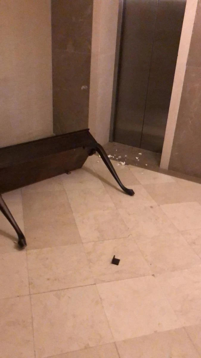 KKTC'de askeri bölgede meydana gelen patlamadan ilk kareler