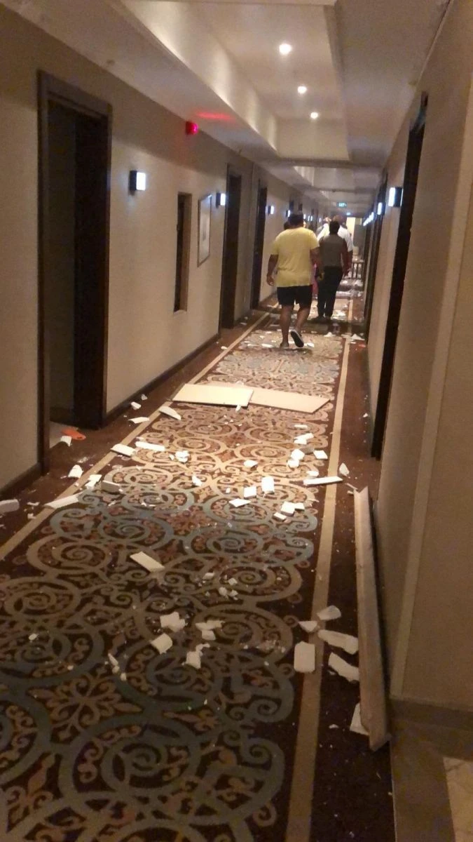 KKTC'de askeri bölgede meydana gelen patlamadan ilk kareler