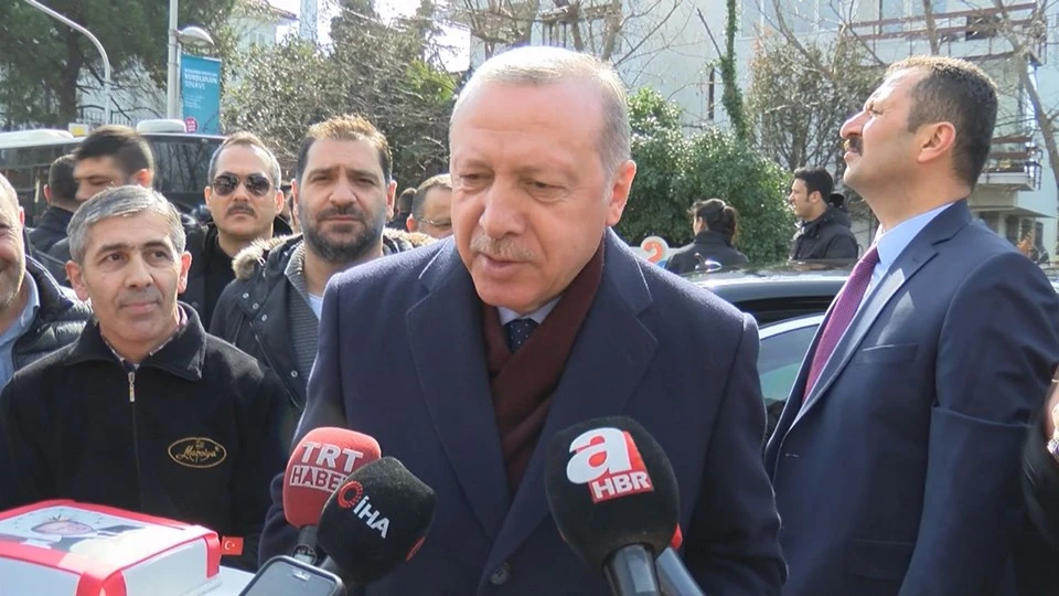 Cumhurbaşkanı Erdoğan'a sürpriz doğum günü