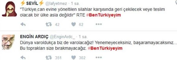 Türkiye Twitter'dan teröre karşı tek ses oldu