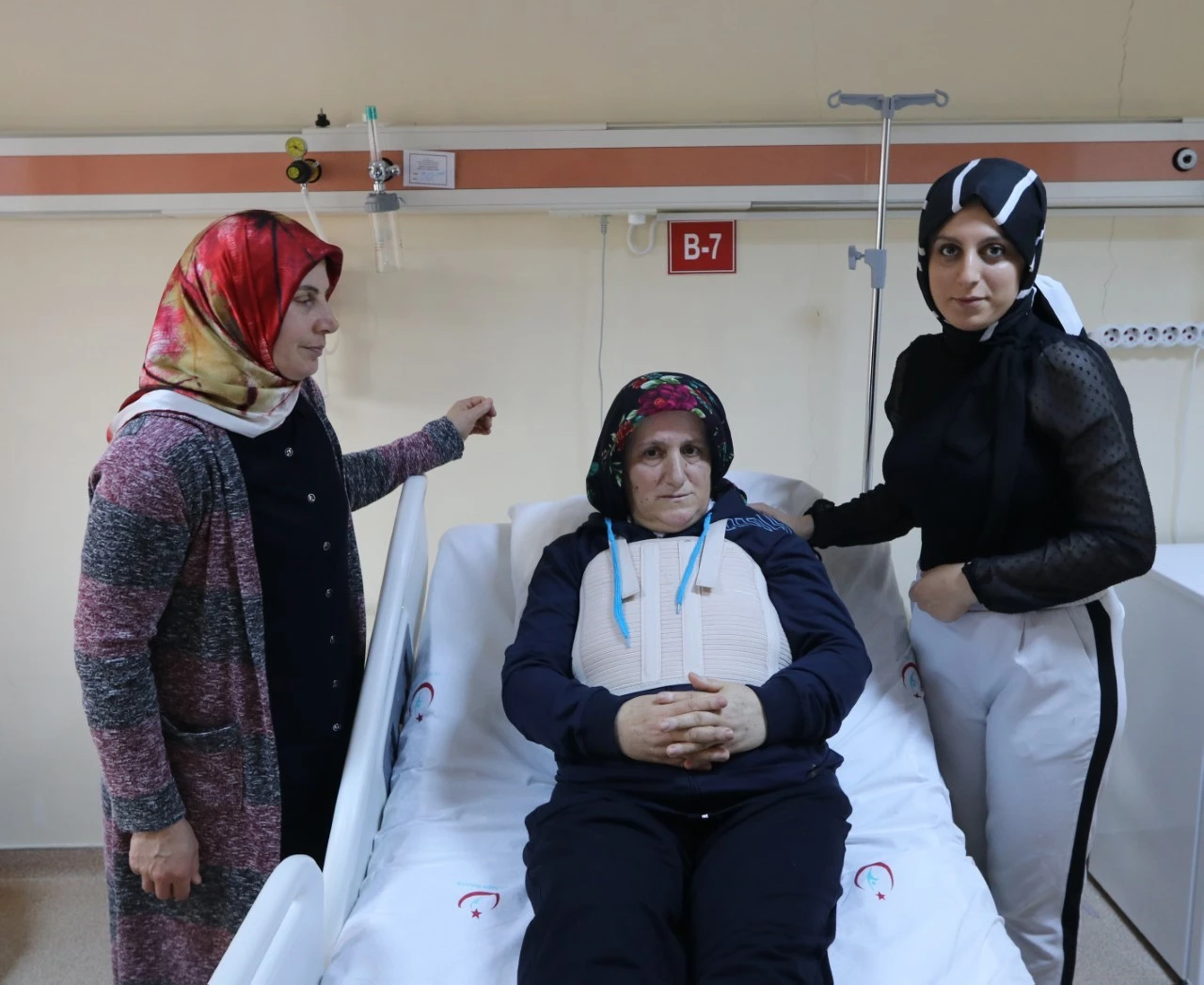 Nefes darlığı şikâyeti ile geldi, 24 santimlik tümörü çıkartıldı