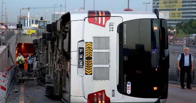 İstanbul'da metrobüs dehşeti