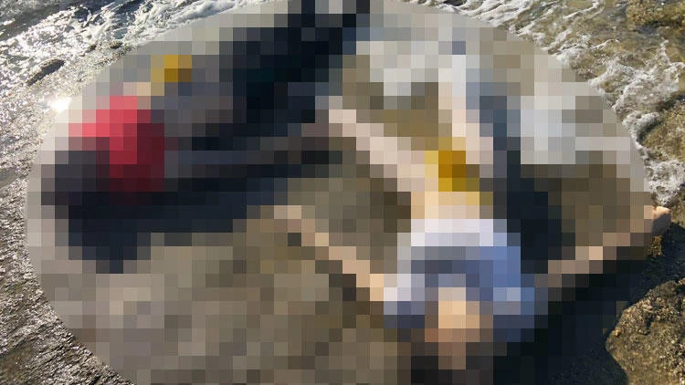 Antalya'da denizde şoke eden manzara