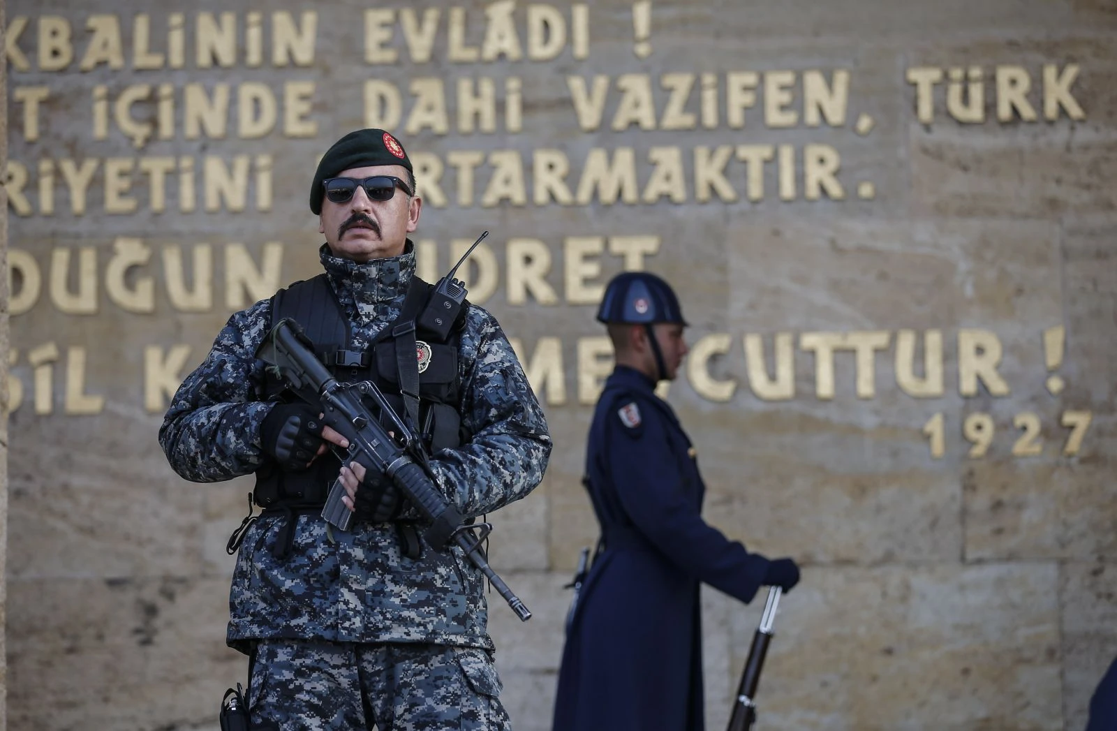 Cumhurbaşkanlığı korumalarına özel kamuflaj