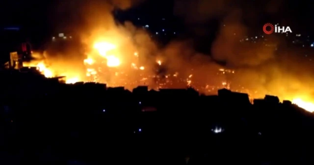 Brezilya'da en az 600 ev kül oldu