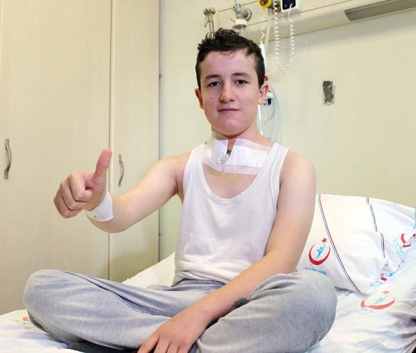 Arkadaş şakalaşması canından ediyordu!