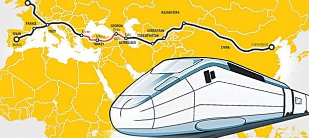 Demir İpek Yolu'nda tarihi tören