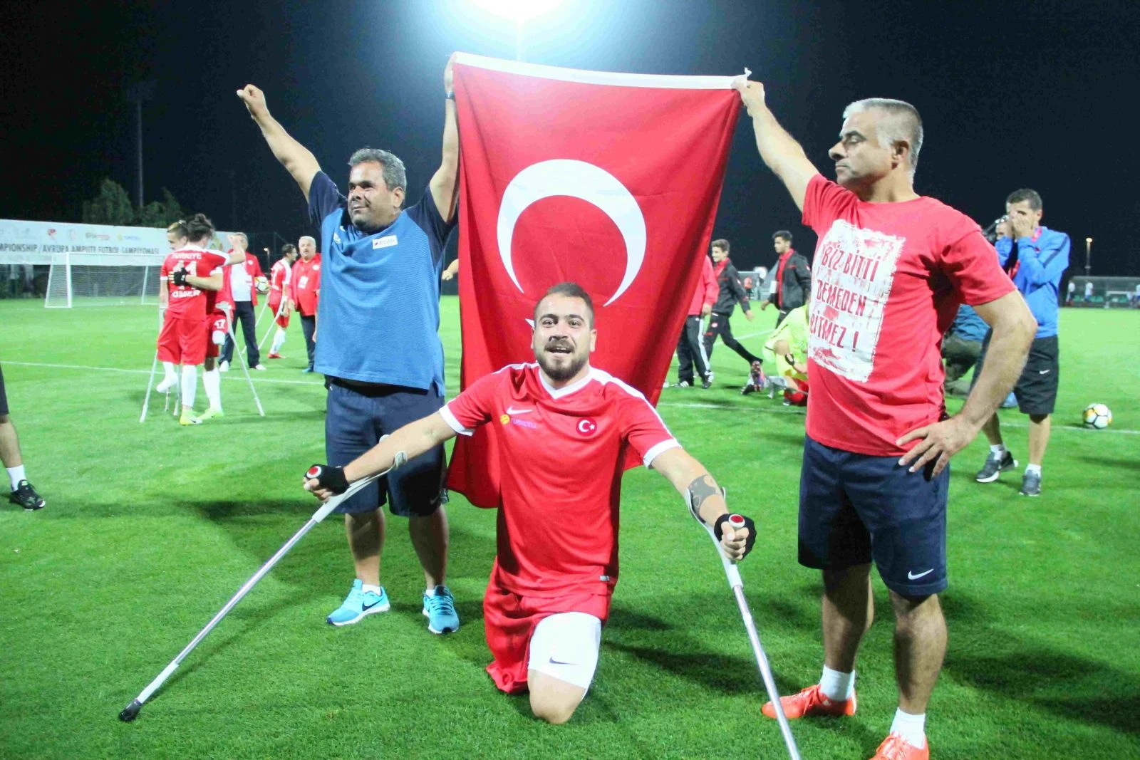 Ampute Futbol Milli Takımı Avrupa Şampiyonu oldu